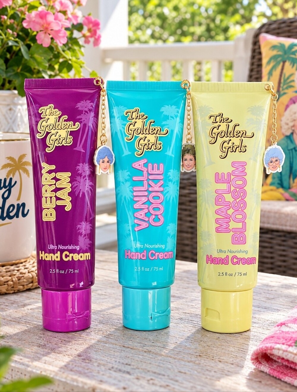 Golden Girls Hand CREAM with Charm Choose (1)